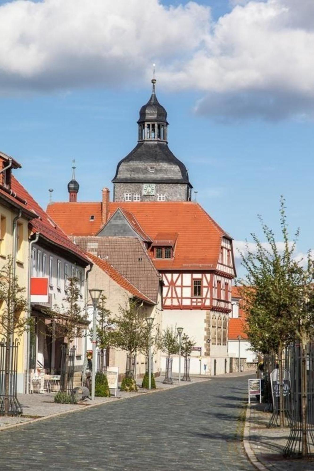 Gaestezimmer In Kleiner Ferienanlage Mit Vielen Freizeitmoeglichkeiten Appartement Harzgerode Buitenkant foto